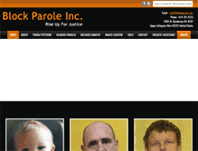 Tablet Screenshot of blockparole.com